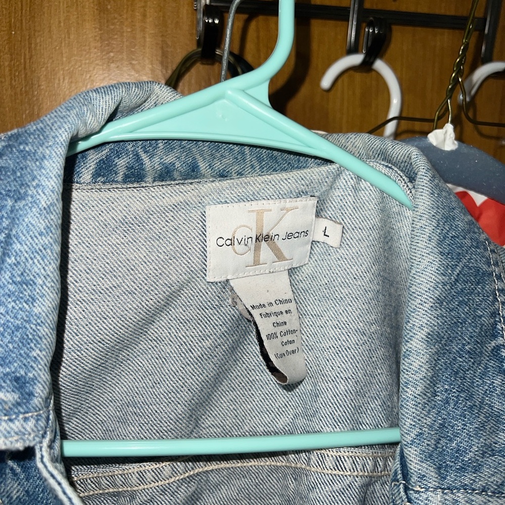 Vintage Calvin Klein Denim Jacket - Picture 2 of 4